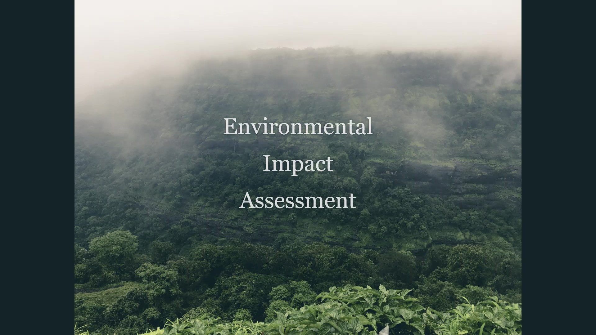 Environmental Impact Assessment CE469